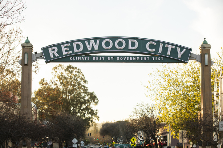 Panoramic Image of Redwood City, CA